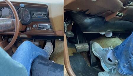 Custom clip pumping it like your cock pedal! Engine off