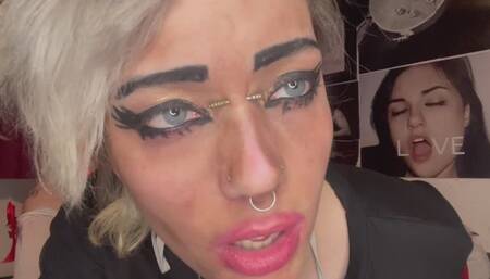 MY FIRST EVER BIMBO TRANSFORMATION! sudden bimbofication transformation fantasies big tits big lips