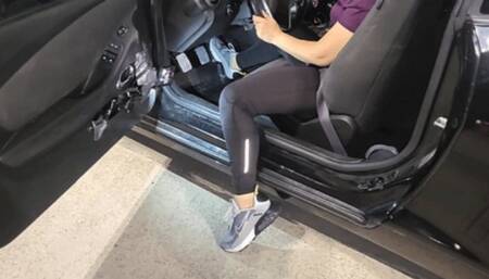 Driving Home From Late Evening Jog