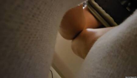 Unaware Giantess Working on Laptop in Socks Pt 11