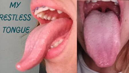 Exploring my big tongue