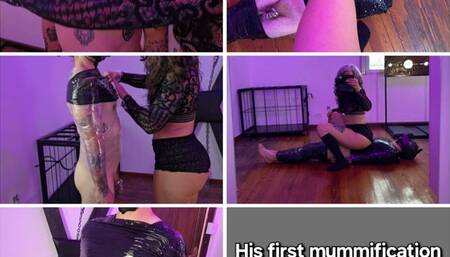 His first mummification session