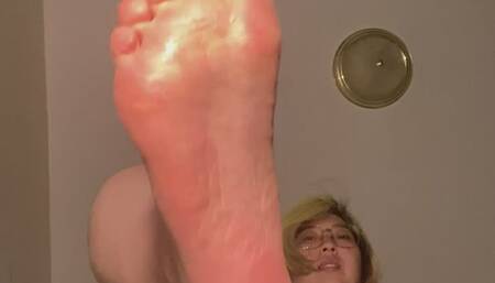 Asian Giantess Steps On You Barefoot