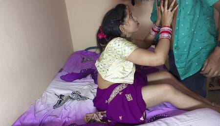 Sexy Indian Odia Housewife and Step Brother Make Sex Relation in Bedroom