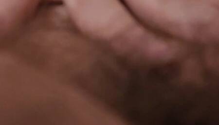 playing with my bush in the bath