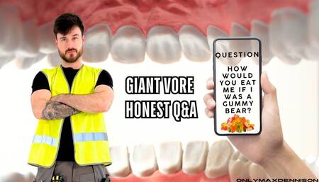 Giant vore honest Q&A