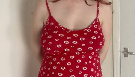 Your mean pregnant GF bully’s your small Willy and gives you CBT on your tight foreskin