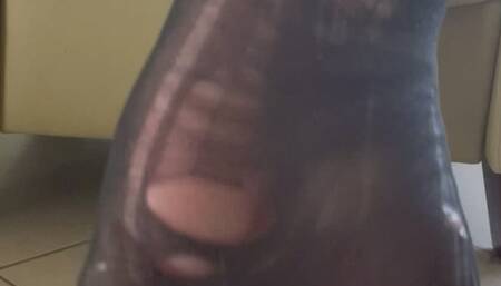 Rough night for my pantyhose