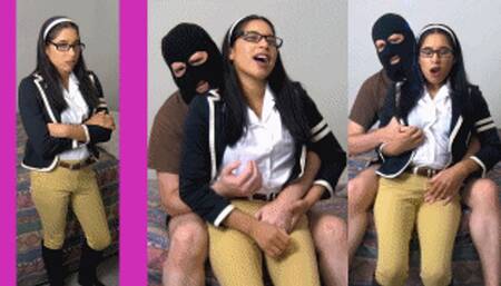 "Queen Bee” schoolgirl eRica gets her jodphurs admired for being a bratty bitch!!