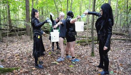 Useless slaves get punishment!