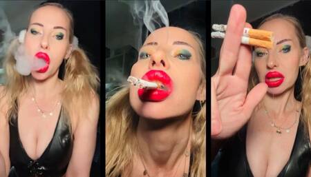 Smoking 2 marlboro at once