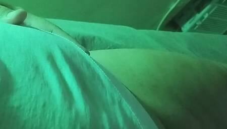 Masturbating in my bedroom and poking my bellybutton