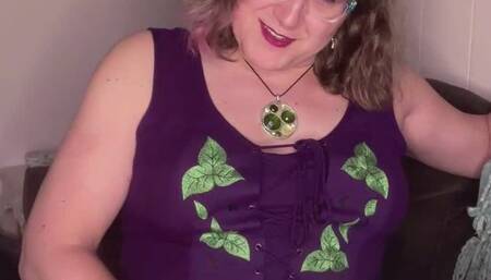 Cuckold gets a call from trans MILF breeding his wife POV