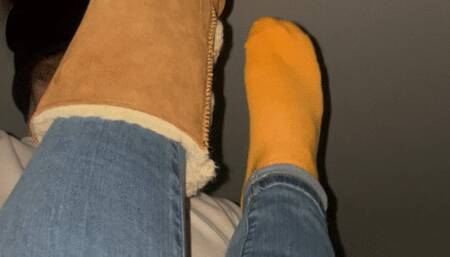 Foot worship to footjob