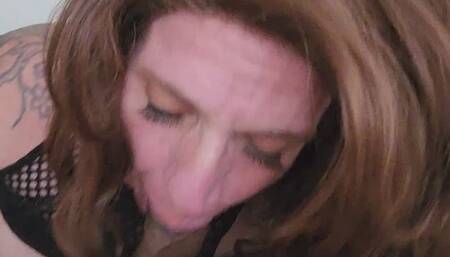 Fbb Iron Grip Handjob and Blows Capture Males cock Hard