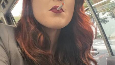 Smoking in the car when I was 19