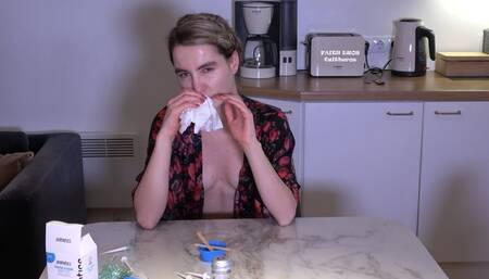 IT SEEMS I'M ALLERGIC TO NOSE WAXING - PART 2 (CAMERA VIEW)