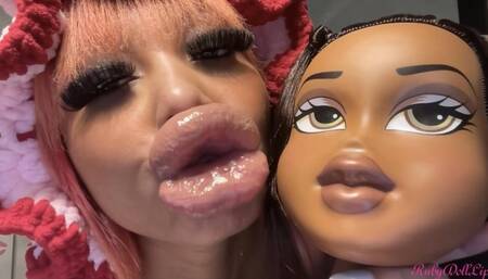RubyDollLipz's Larger Lips+Doll Head Kisses #37