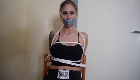 Liz - Babysitter Secured In The Backroom MP4