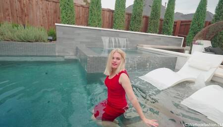 Summer gets Wet In Red