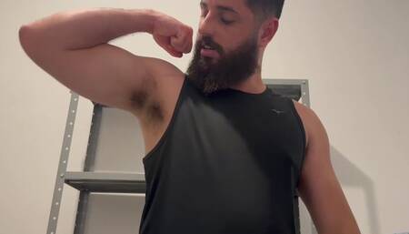 POV: I have enslaved you and now you will worship my armpits