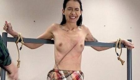 Sissi breast whipping 1301