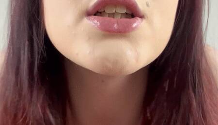 Watch your wife get fucked close up of my face with dirty talk