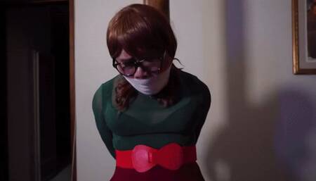 Bettie Cho in Handcuffs, Chinese-Style Bondage, and Poletied