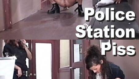 Shelbee Myne & Banks Police Station Piss Gmjp-tt4018