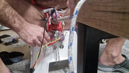 Penis Bondage and Electro