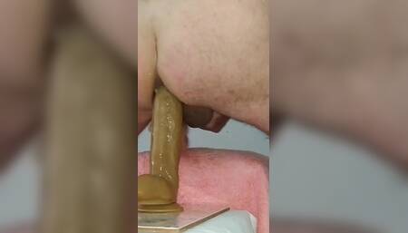 Deep Fucking with Huge Dildos and Endless Cum