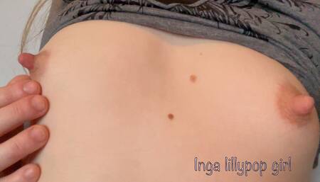 Sensual Nipple Play to Orgasm