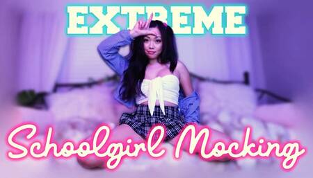 Extreme Schoolgirl Mocking