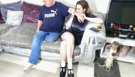 Jennifer Biting Her Slave