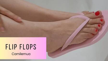 Flip flops - bare foot