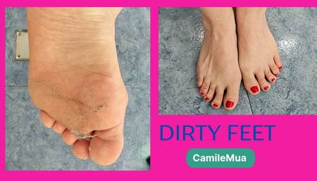 Dirty feet