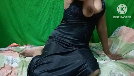 An Indian Housewife's Boobs Pressing and Fucking by Her Husband Part 2