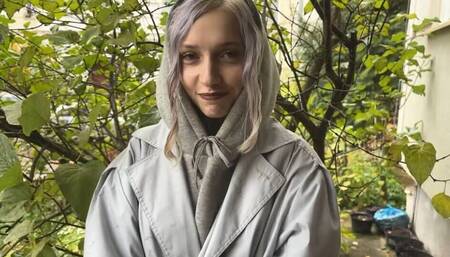 Met a Ukrainian Porn Actress on the Street and Fucked Her on the Same Day