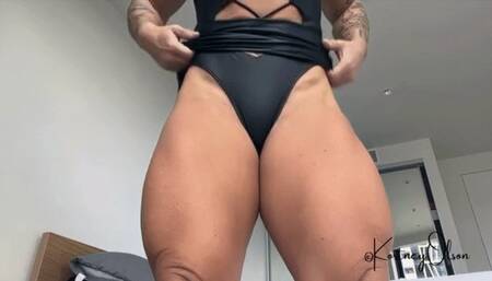The Muscle Bully - Kortney Olson Is The Hottest When It Comes To Muscular Women - Muscle Worship Is Required Whenever Requested - UltraHD (MP4)