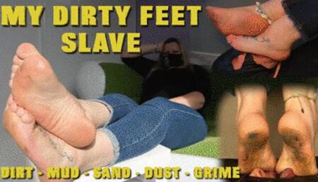 CC - My dirty feet slave