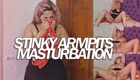 STINKY SMELLY ARMPITS MASTURBATION