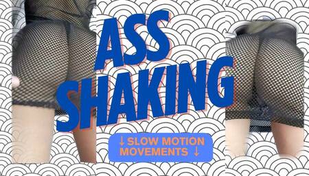 Ass shaking - slow motion 3D