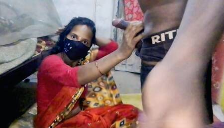 Indian Desi Bhabhi Sucked My Penis and Made It Erect