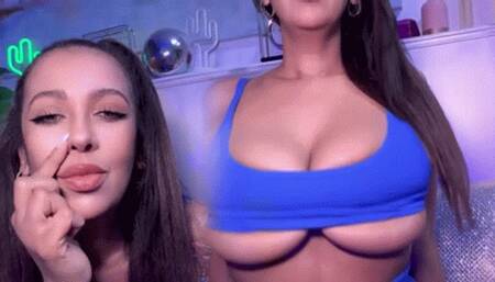 16 MESMERIZING SNIFFS TIT ADDICTION