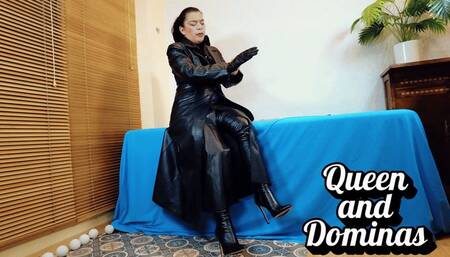 Chastity Queen and Dominas- Reinaleather POV