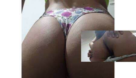 Farting in thong