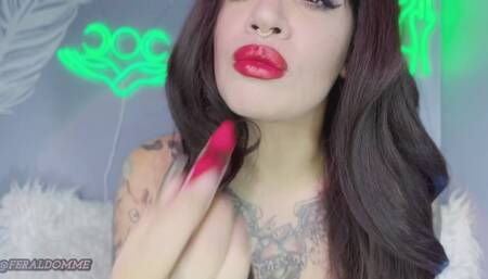 Vibrant Red POV Kisses