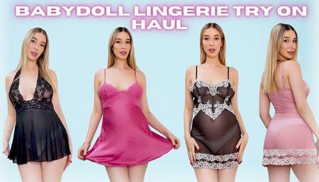 Worship Me Trying On Babydoll Lingerie (6 months pregnant!)