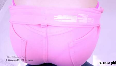 Skinny Blonde gets him a Strong Erection