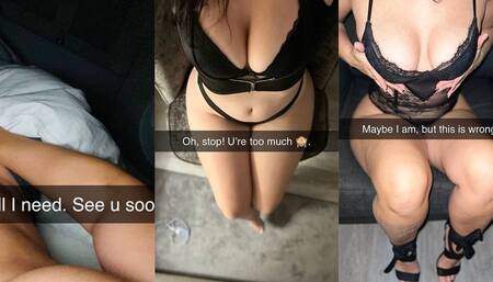 The Neighbor_s Comfort. Celine Cheats on Husband with Neighbor on Snapchat